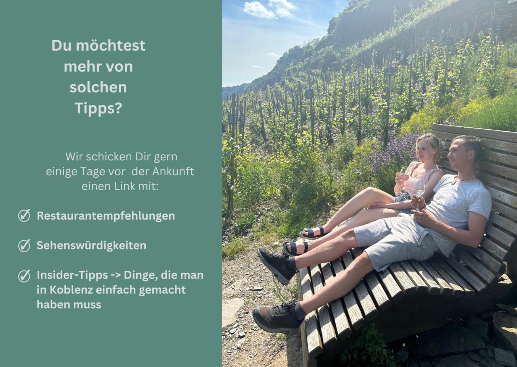 Appartement Tropical - Fuer Freunde & Familien, Stadtnah, Parkplatz, E-ladestation, Gitterbox Fuer Fahrraeder, Fitnessstudio, Digitale Gaestemappe Mit Restaurant- Und Unternehmenstipps Koblenz (Rhineland-Palatinate)